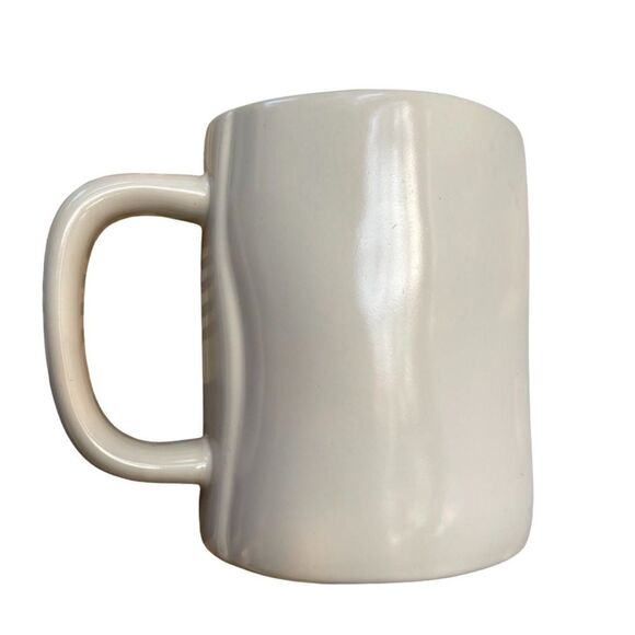 Rae Dunn Thanksgiving Inspired Coffee Mug (Turkey Day Ivory/Orange) NWOT - Picture 4 of 8
